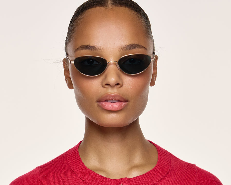 men Josie Sunglasses cateye Gold recycled polyester