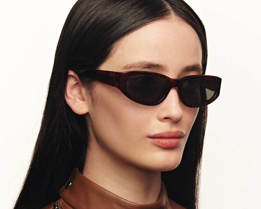 women June Sunglasses cateye tort acetate