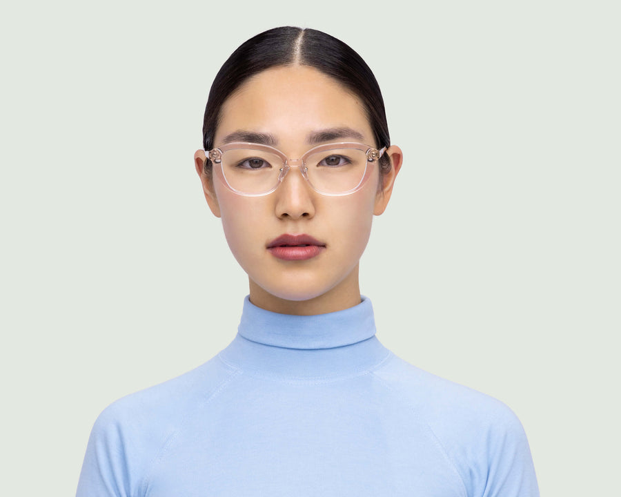 women Lera+ Eyeglasses cat eye nude bioacetate (6678064824374)