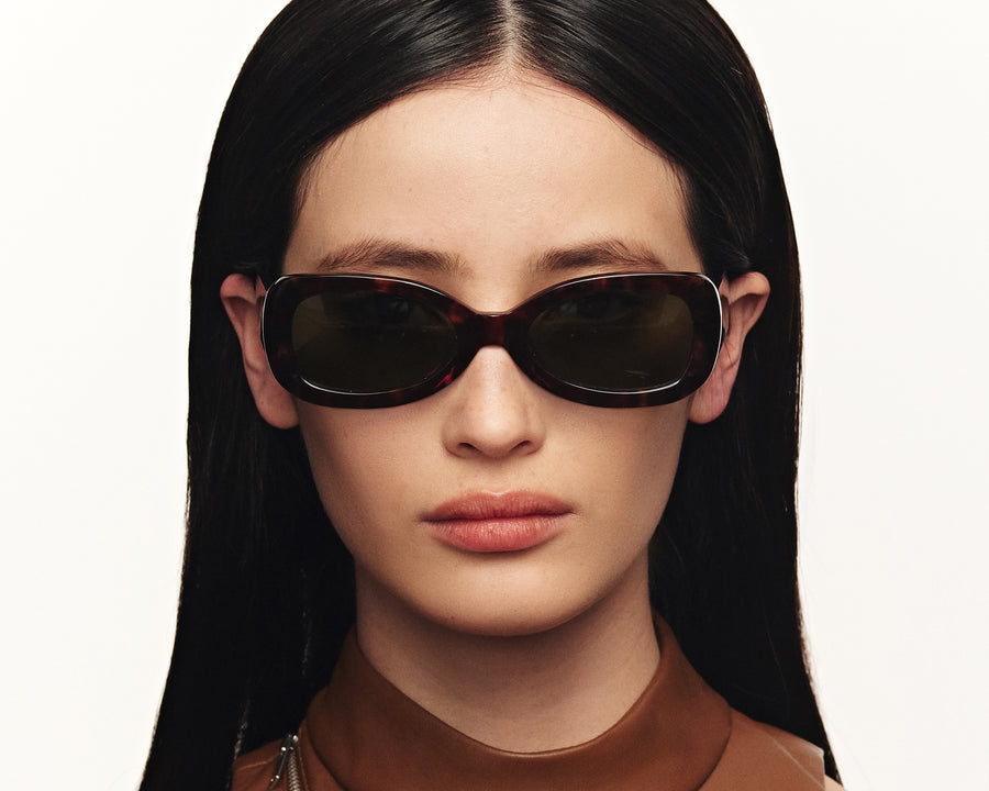 women Reese Sunglasses rectangle tort acetate