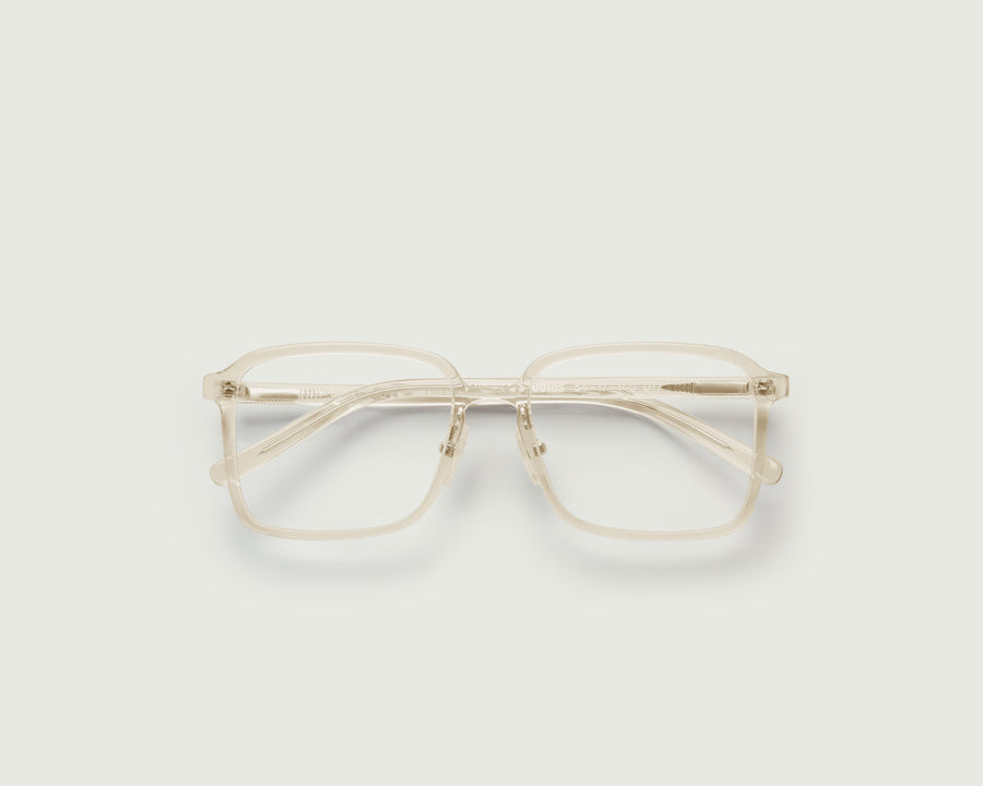 men Dex+ Eyeglasses square clear castor seed