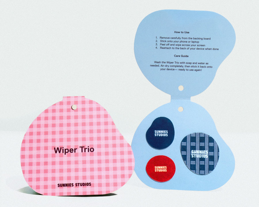 Wiper Trio  Pink