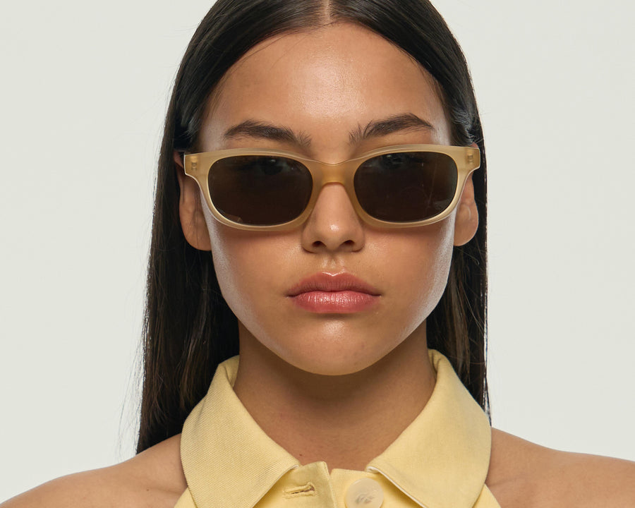 women Dane Wide Sunglasses rectangle  recycled polyester