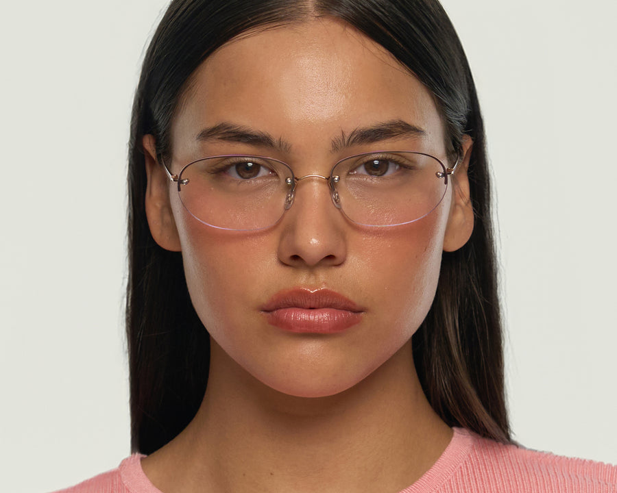 women Lori Eyeglasses oval brown
