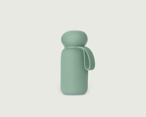 Limeade-16oz::Sunnies Flask Tumbler green front