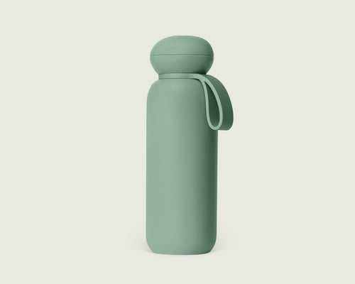 Limeade-32oz::Sunnies Flask Tumbler green front