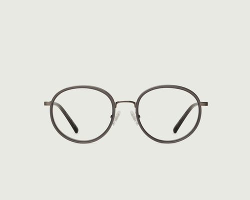 Locket::Alvaro Eyeglasses round black metal front