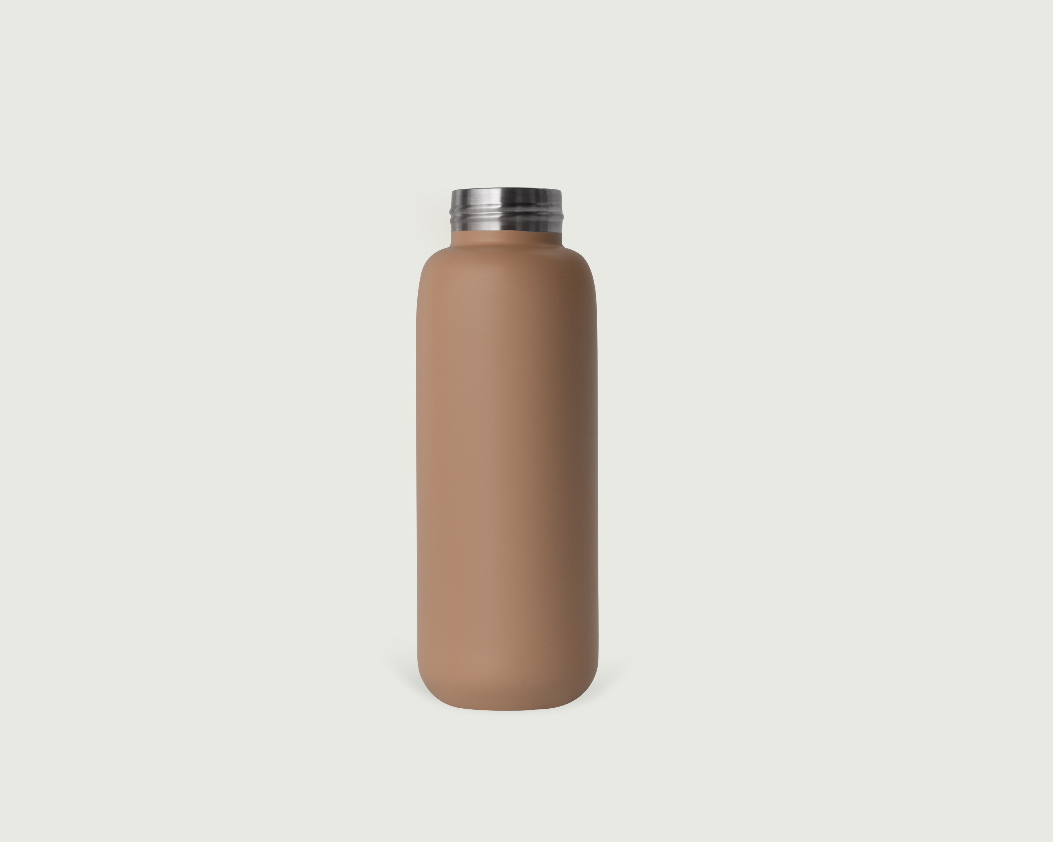Macchiato::Flask tumbler bottle brown  front