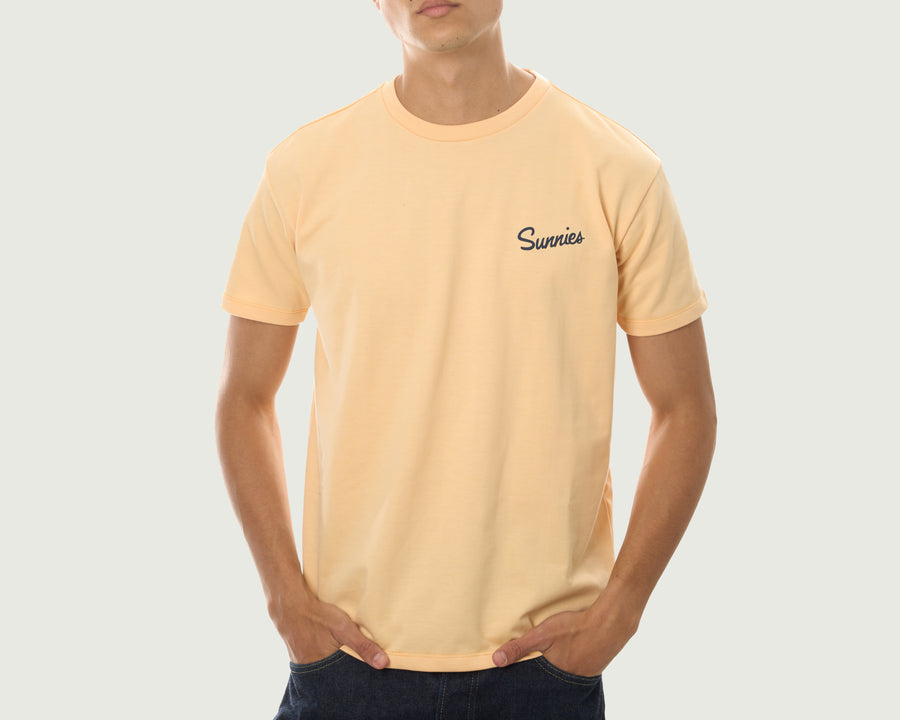 Decade of Sunnies Tee Shirt S-M orange