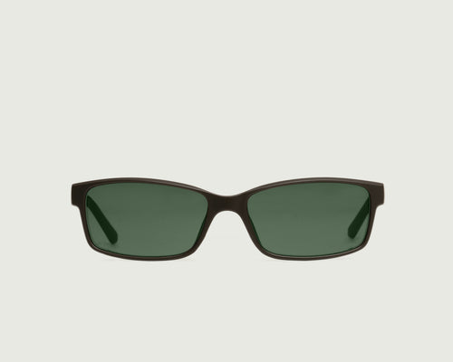 Mantis::Gene Wide Sunglasses rectangle brown recycled polyester front