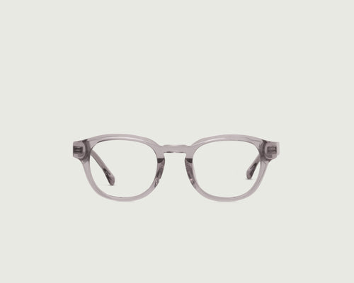 Mauve ::Nobi Eyeglasses round Nude acetate front