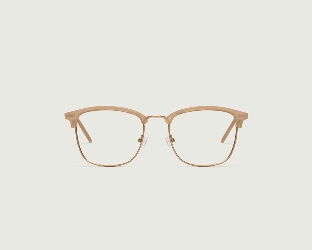 Soybean::Nash Eyeglasses rectangle brown plastic front