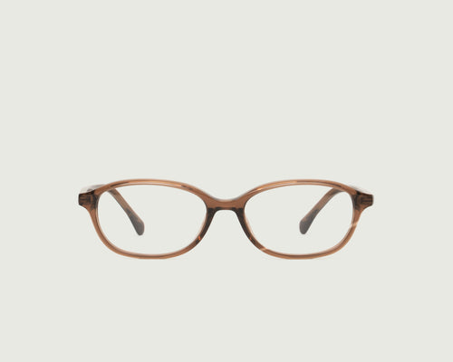 Nutmeg::Marcie Eyeglasses rectangle Brown acetate front
