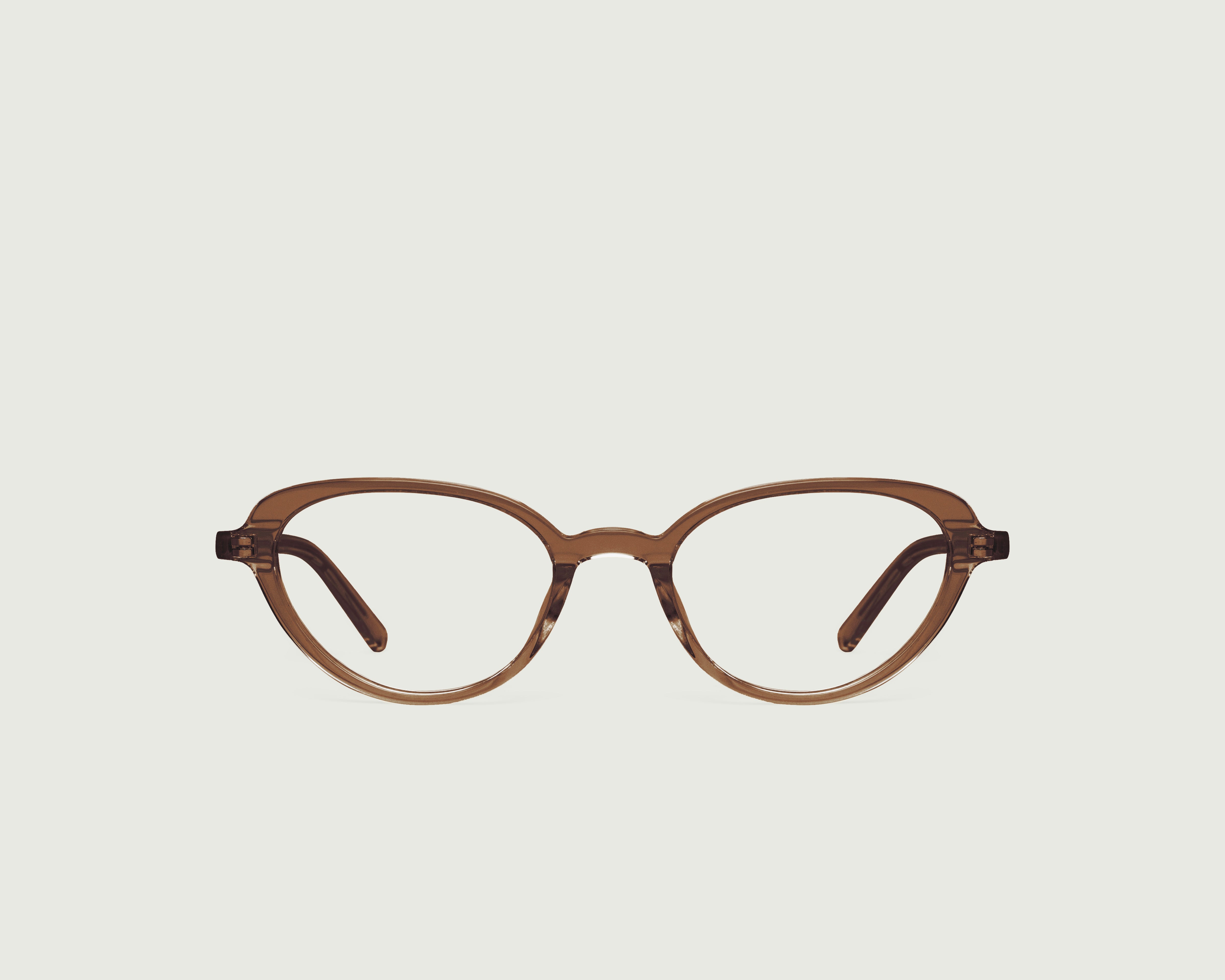 Nutmeg::Tippy Eyeglasses cateye brown acetate front