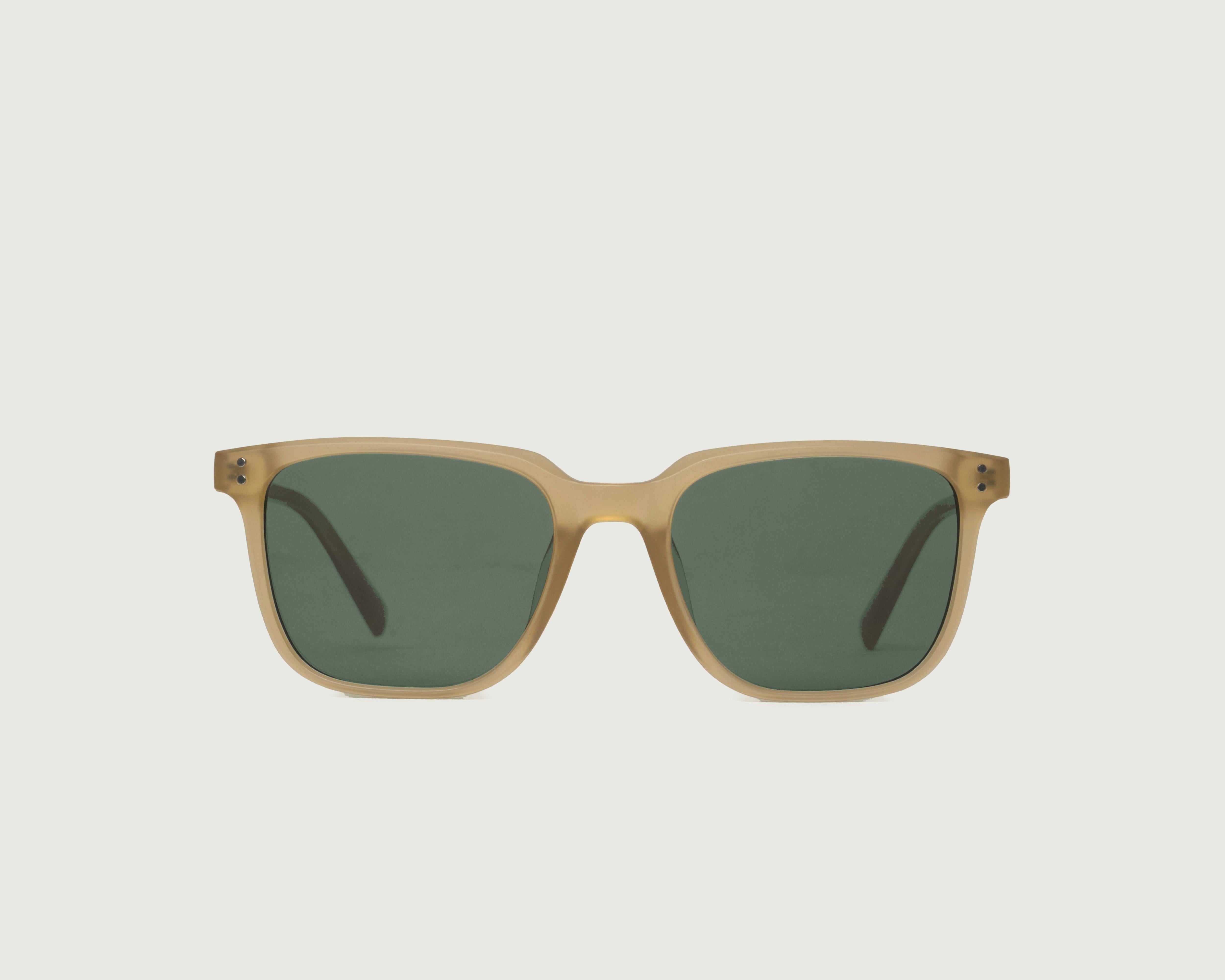 Oak::Harry Sunglasses square Brown recycled polyester front