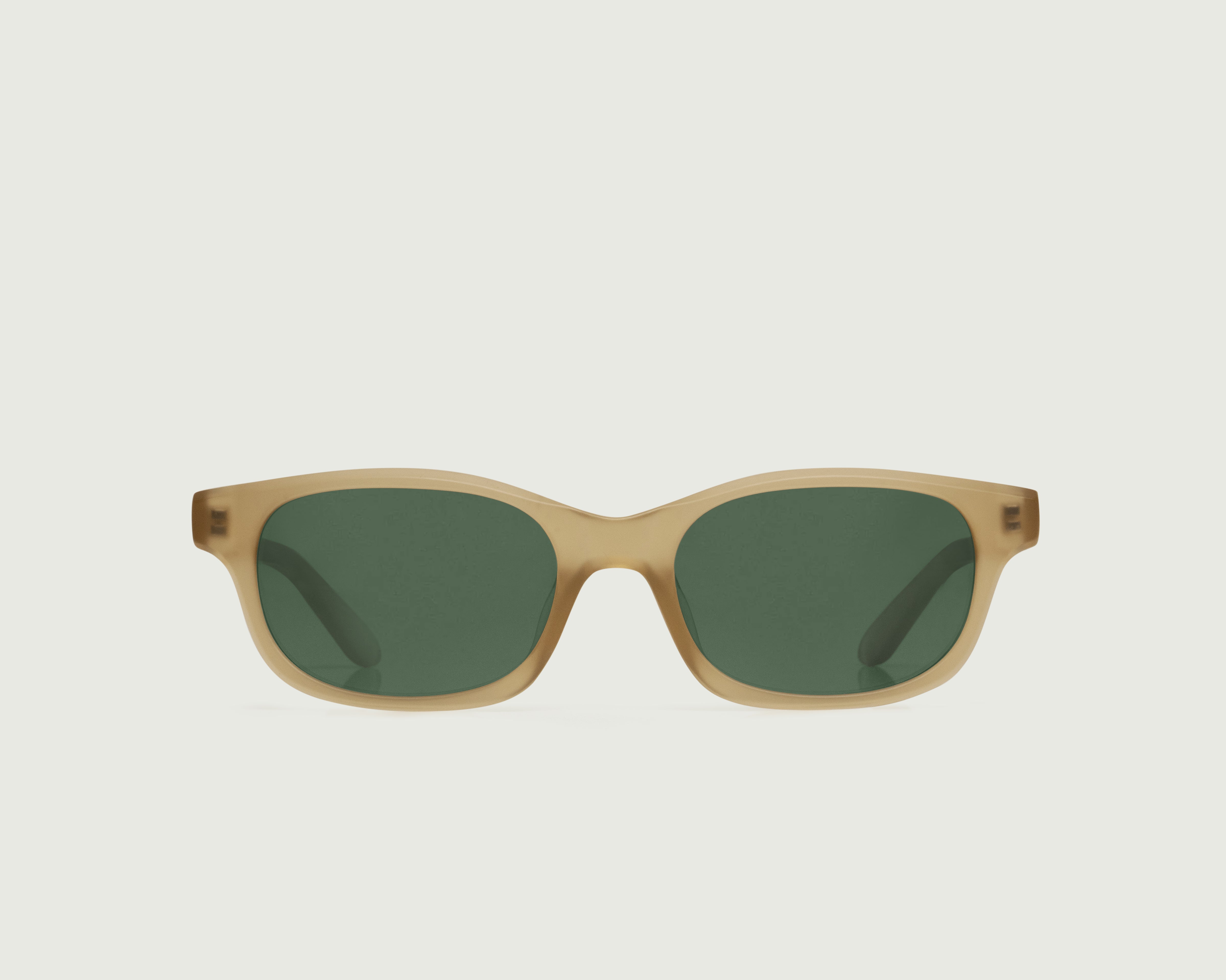 Oak::Dane Wide Sunglasses rectangle  recycled polyester front