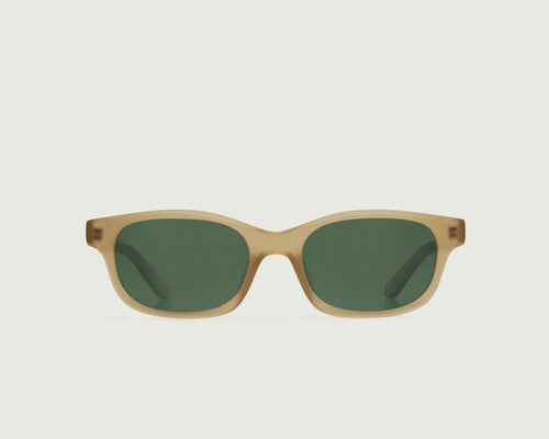 Oak::Dane Wide Sunglasses rectangle  recycled polyester front