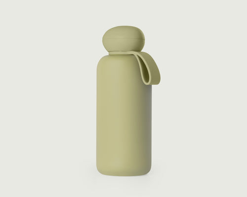 Pistachio-40oz::Sunnies Flask Tumbler green  front