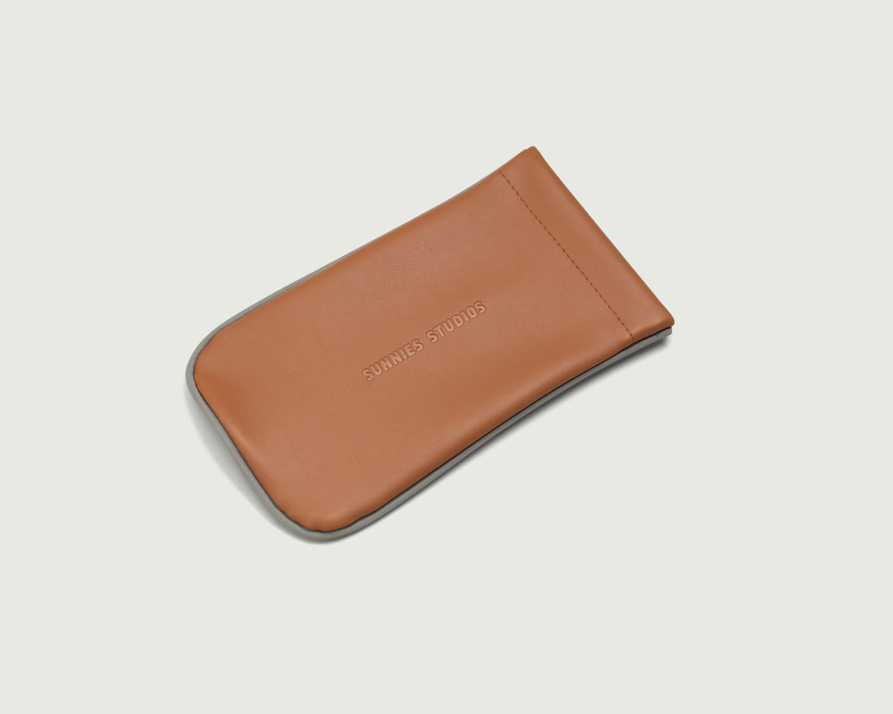 Papaya::Two Tone Sac Eyewear case orange  top