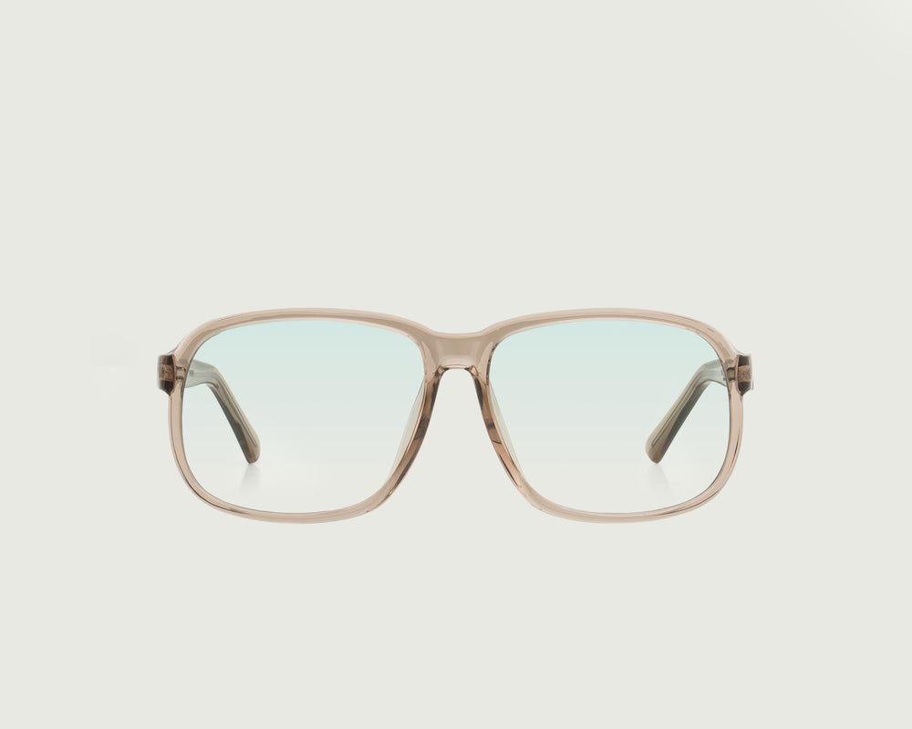Sesame::Parton Anti-Radiation Glasses square brown recycled polyester front