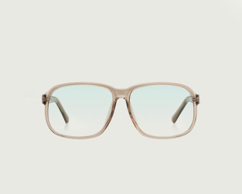 Sesame::Parton Anti-Radiation Glasses square brown recycled polyester front