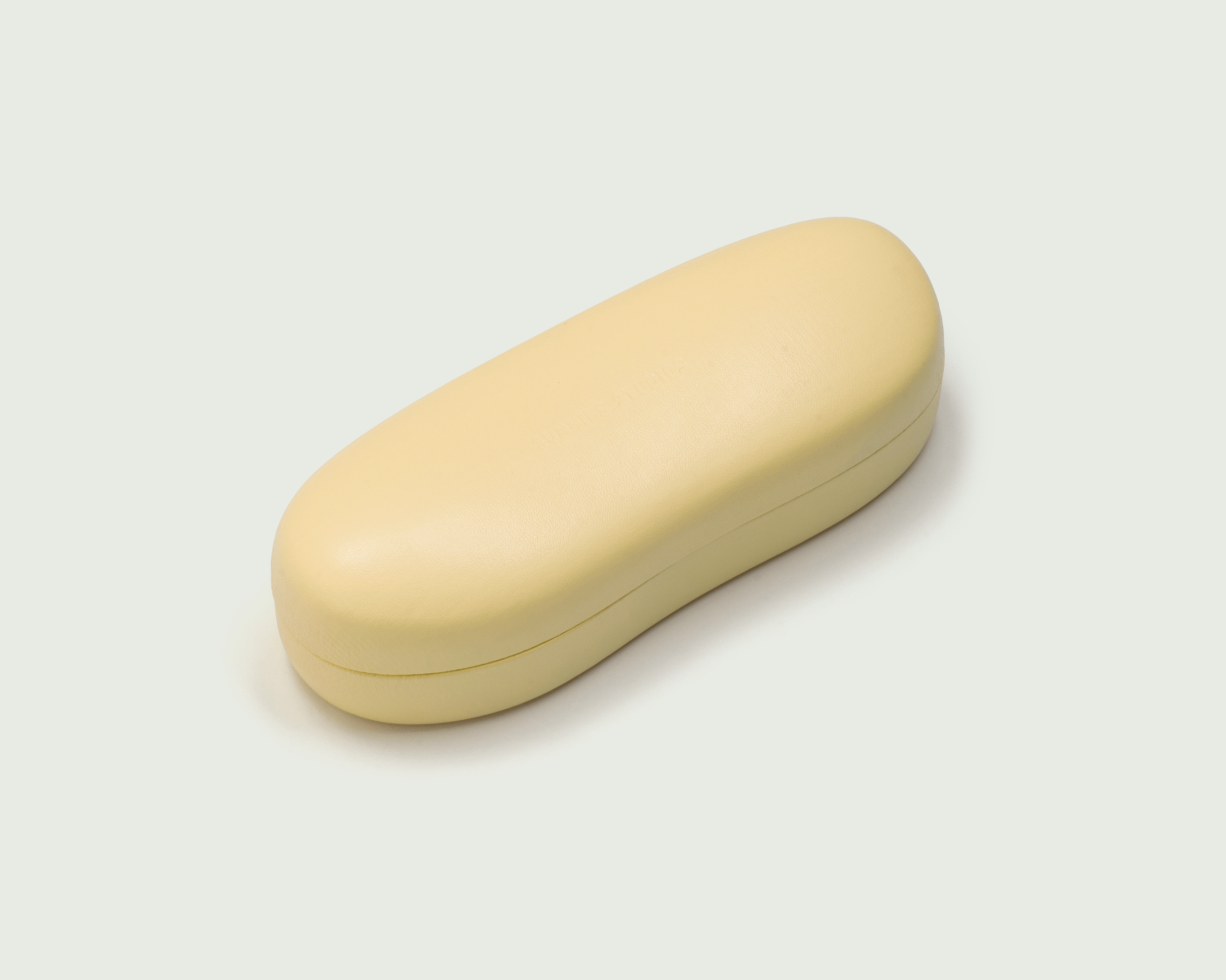 Pastina::Blobject Hardcase Eyewear case yellow front diagonal