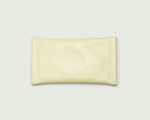 Pastina::Duo Sac Eyewear case Yellow  front