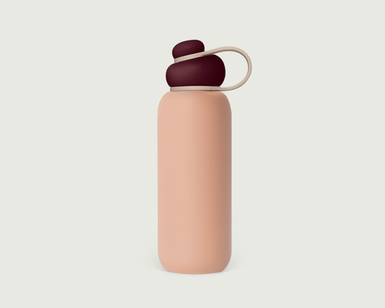 Peach-Cobbler::32oz Ready-Made Flask    front