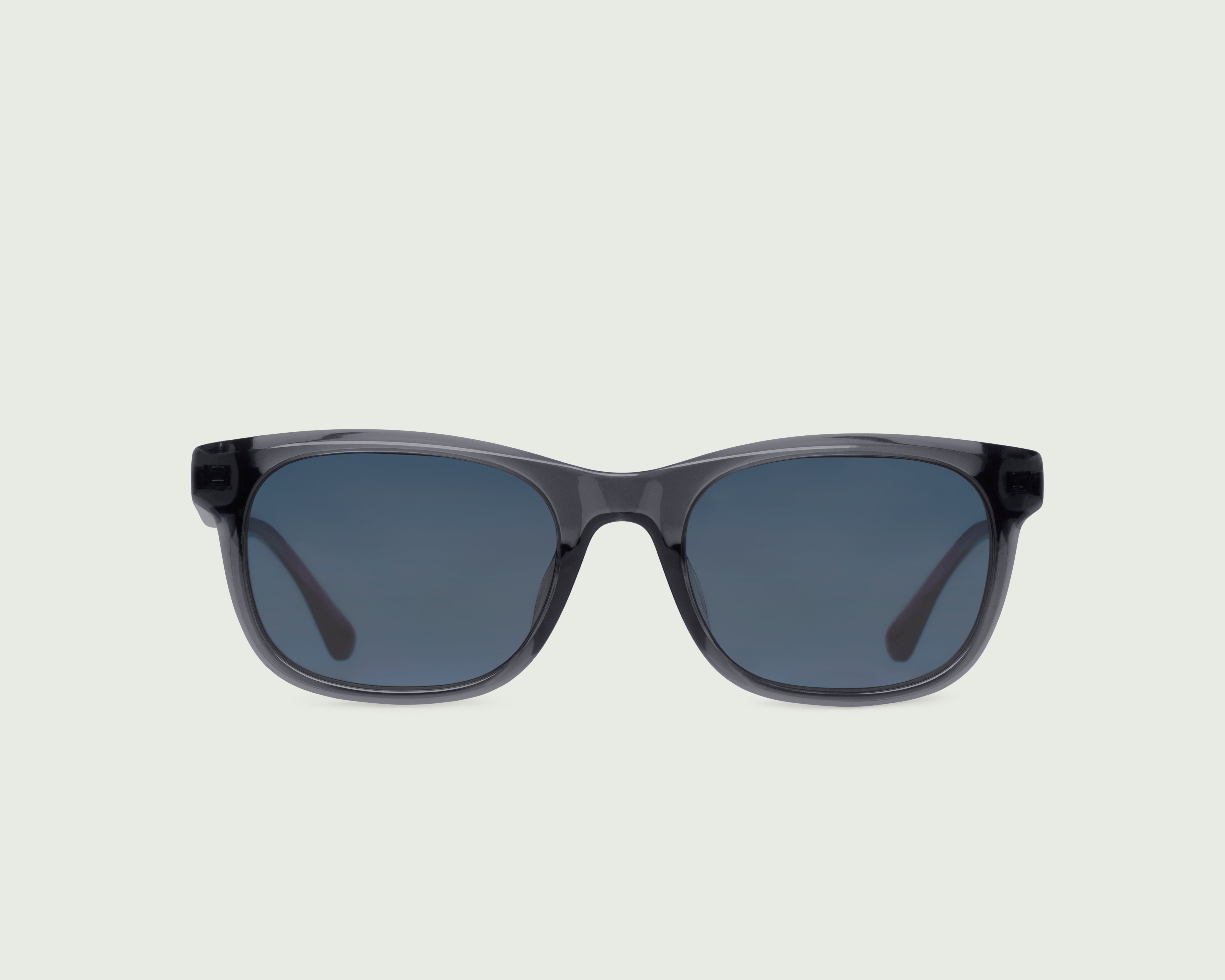 Port::Ariel Sunglasses rectangle blue recycled polyester front