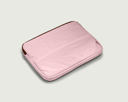 Primrose::Laptop Sleeve  Pink   front diagonal