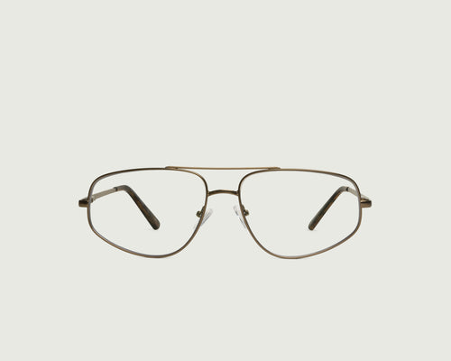 Rye::Rome Anti-Radiation Glasses pilot brown  metal front