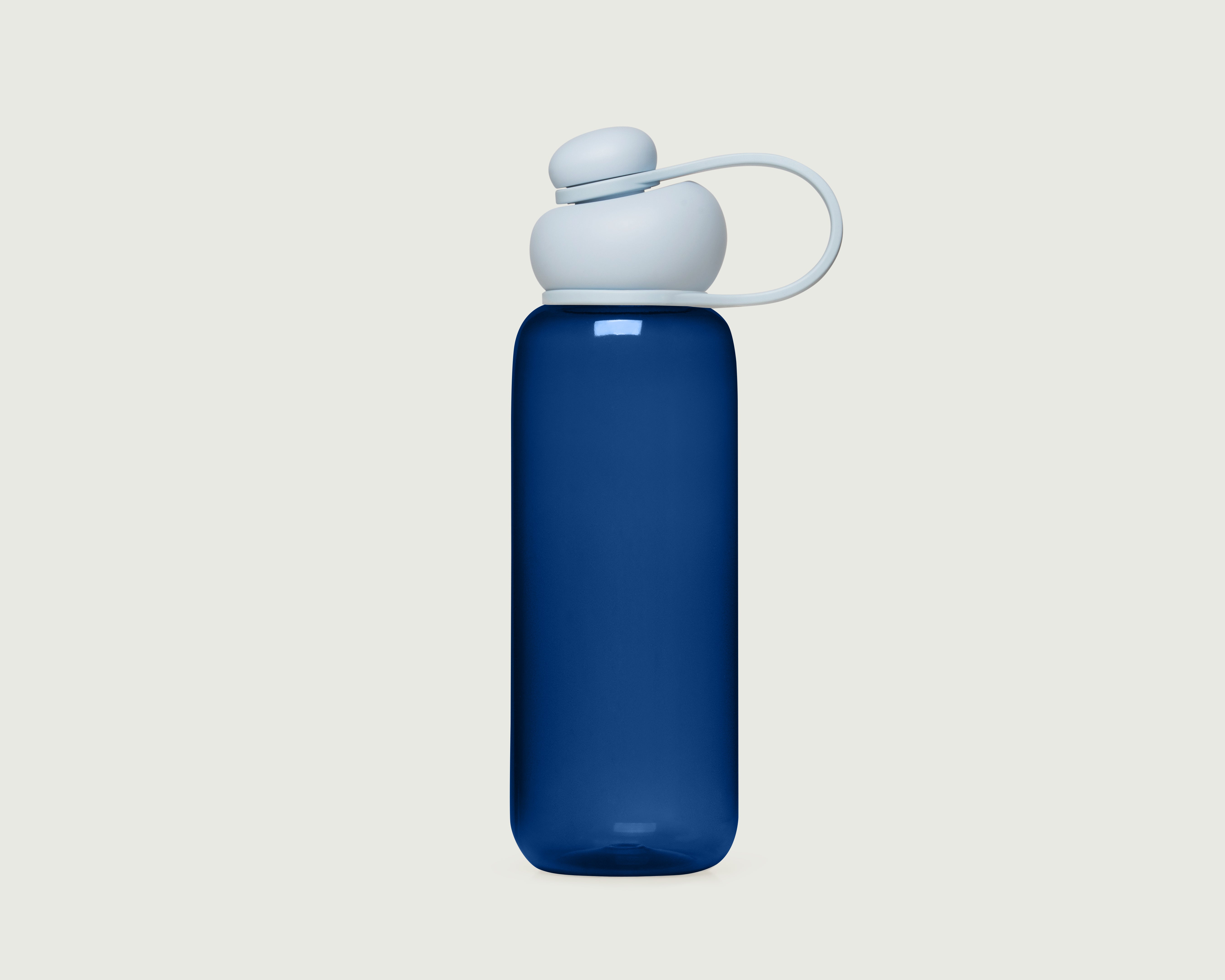 Snow-Cone-30oz::Bubble Flask Tumbler blue  front