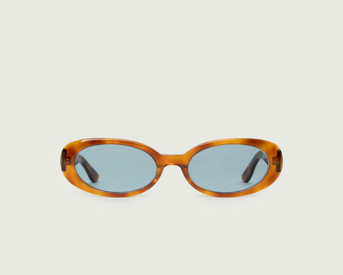 Safari Tort::Devon  Sunglasses round tort acetate front