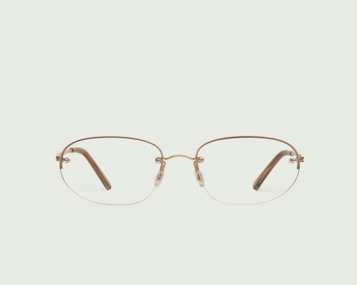 Sandstone::Lori Eyeglasses oval brown  front