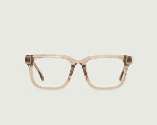 Sesame::Garth Eyeglasses square Brown acetate front