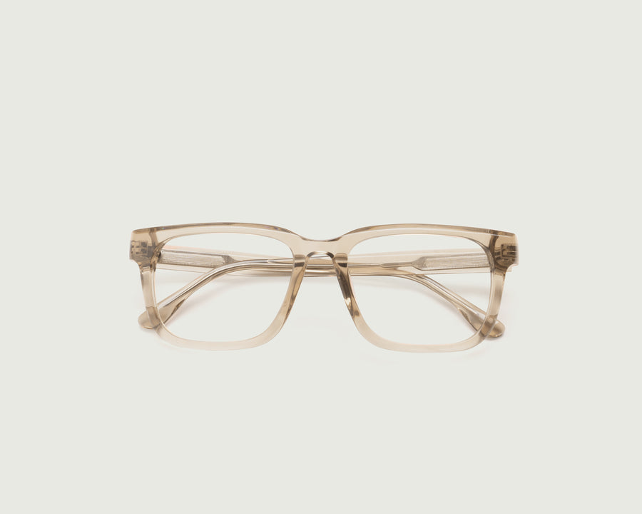 men Garth Eyeglasses square Brown acetate