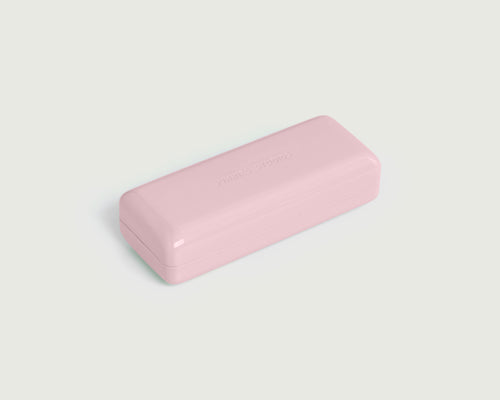 Taffy::Hard Case Eyewear case pink  front diagonal