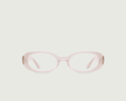 Taffy::Devon Eyeglasses oval pink  acetate front