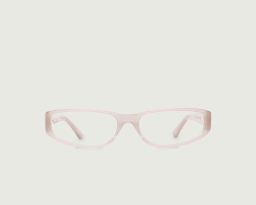 Taffy::Lane Eyeglasses rectangle pink  acetate front