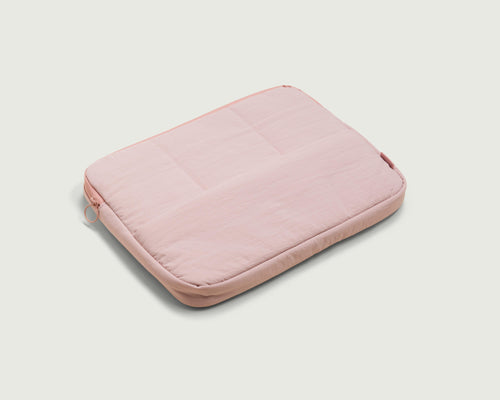 Taffy::Laptop Sleeve  pink  front diagonal