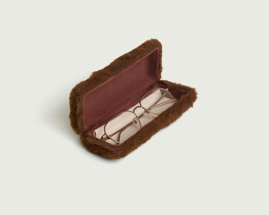 Holiday Hard Case Eyewear case brown