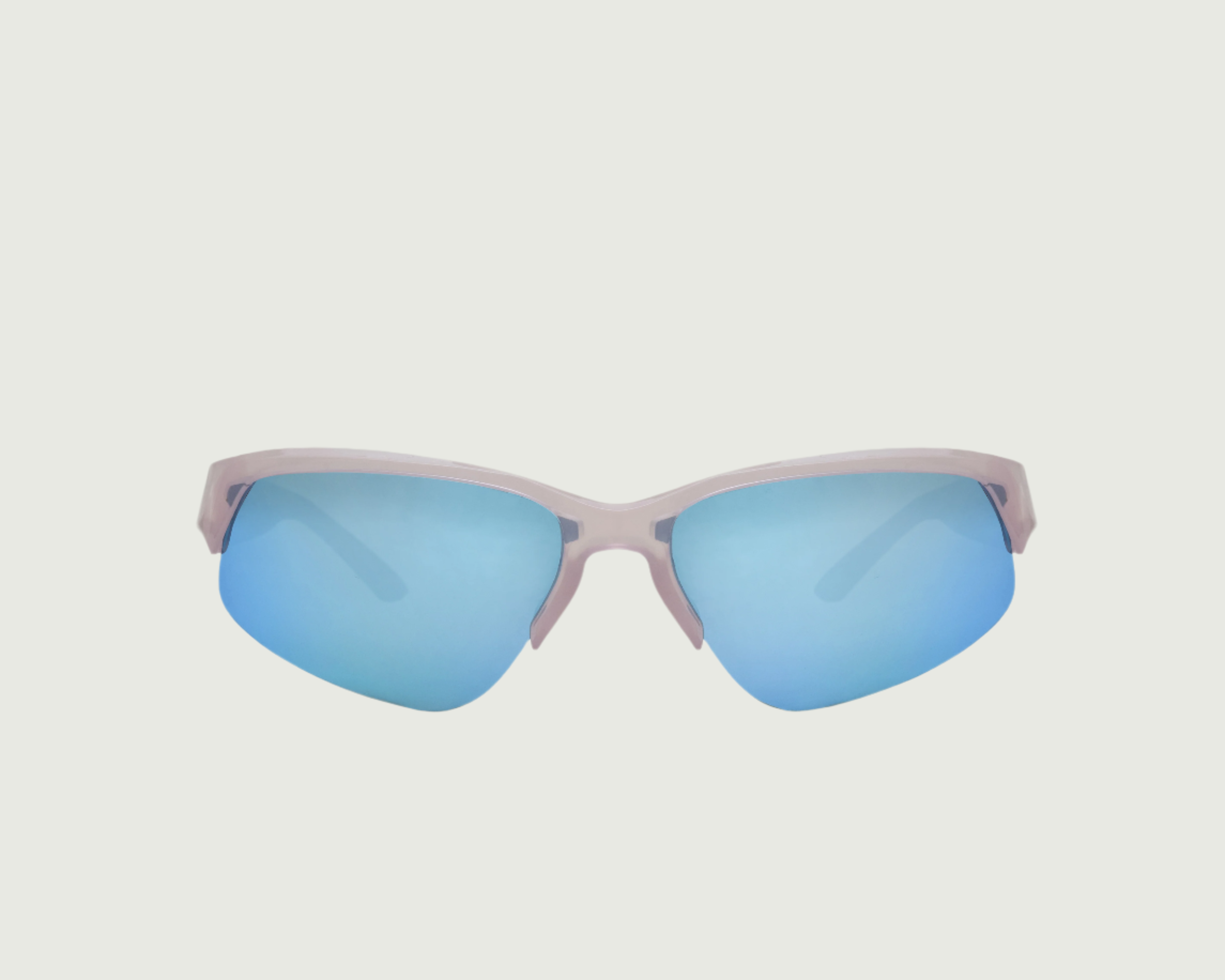 Venus Polarized::Simone Sunglasses cateye pink recycled polyester front
