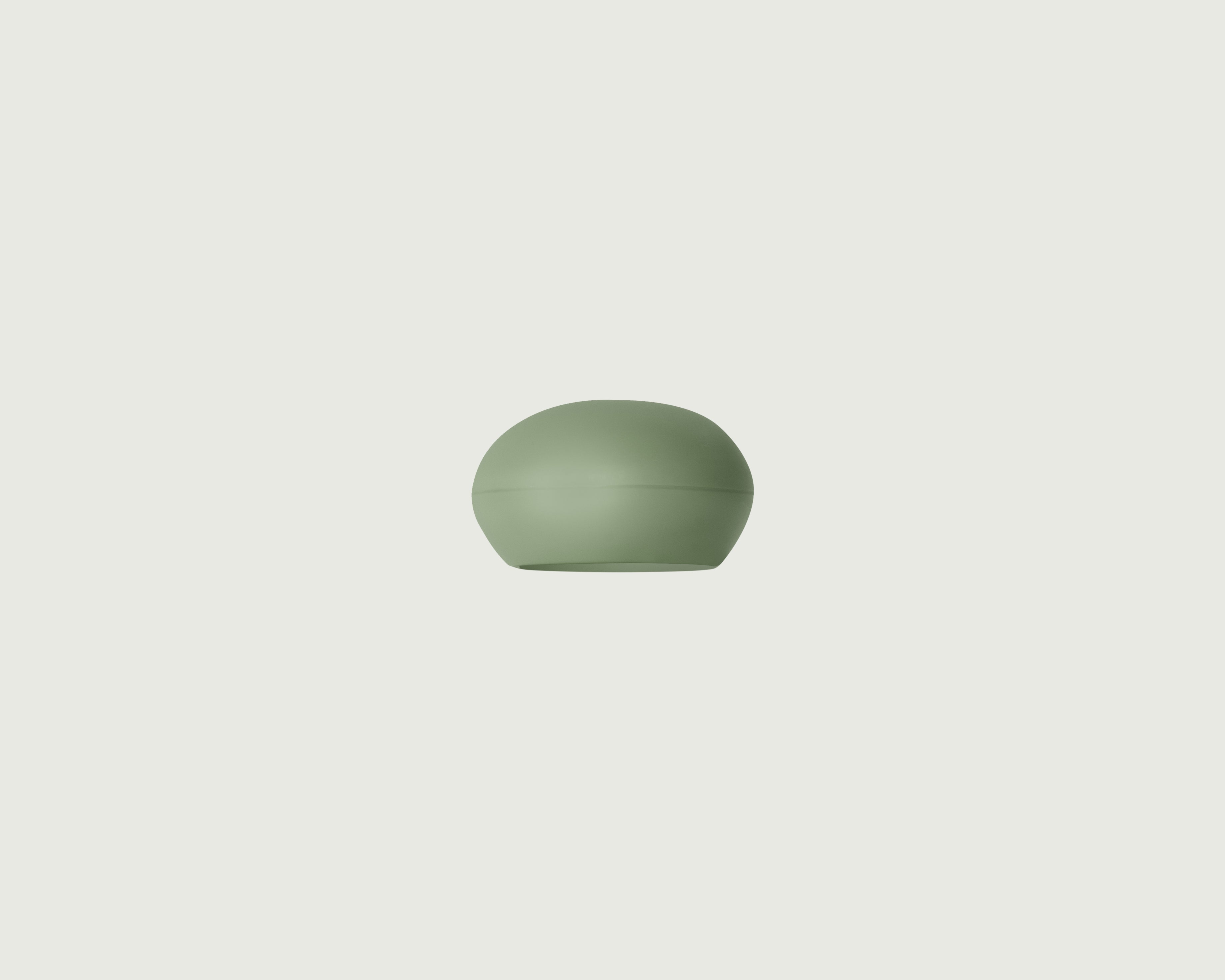 Wasabi::Sunnies Flask  Pebble cap green  front