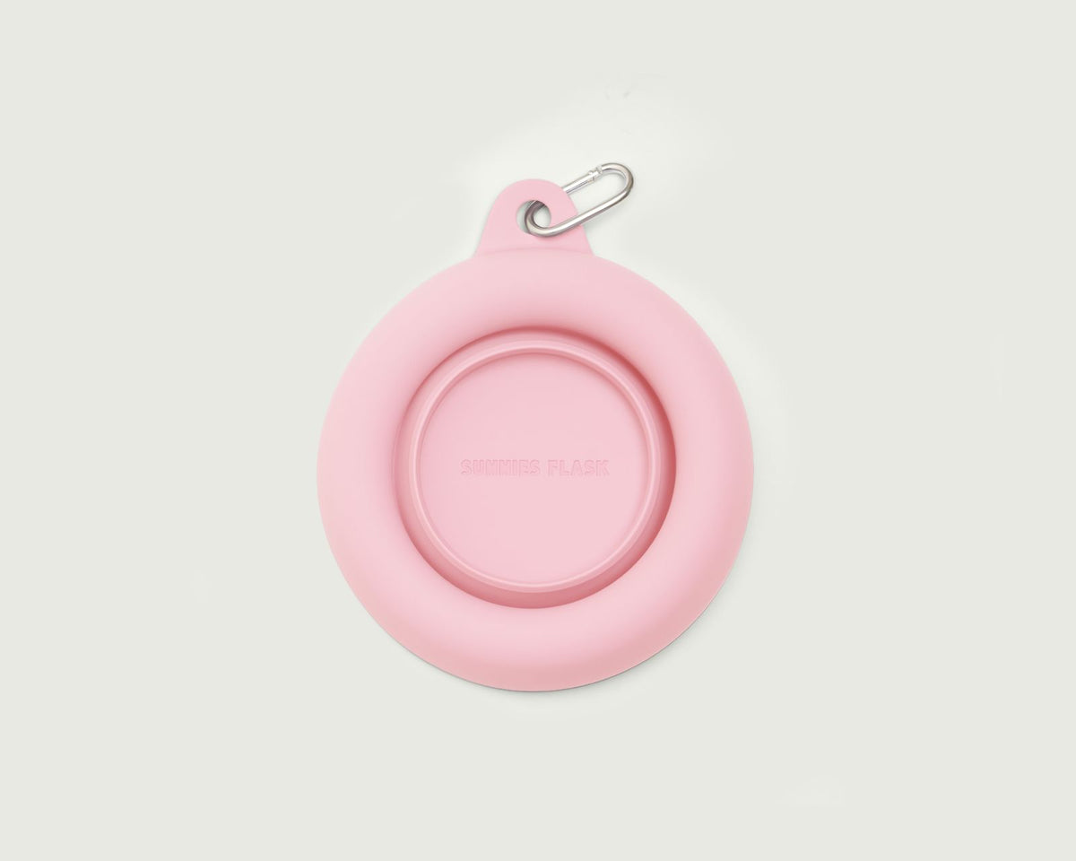 Toe Beans::Pet Bowl  Pink  side