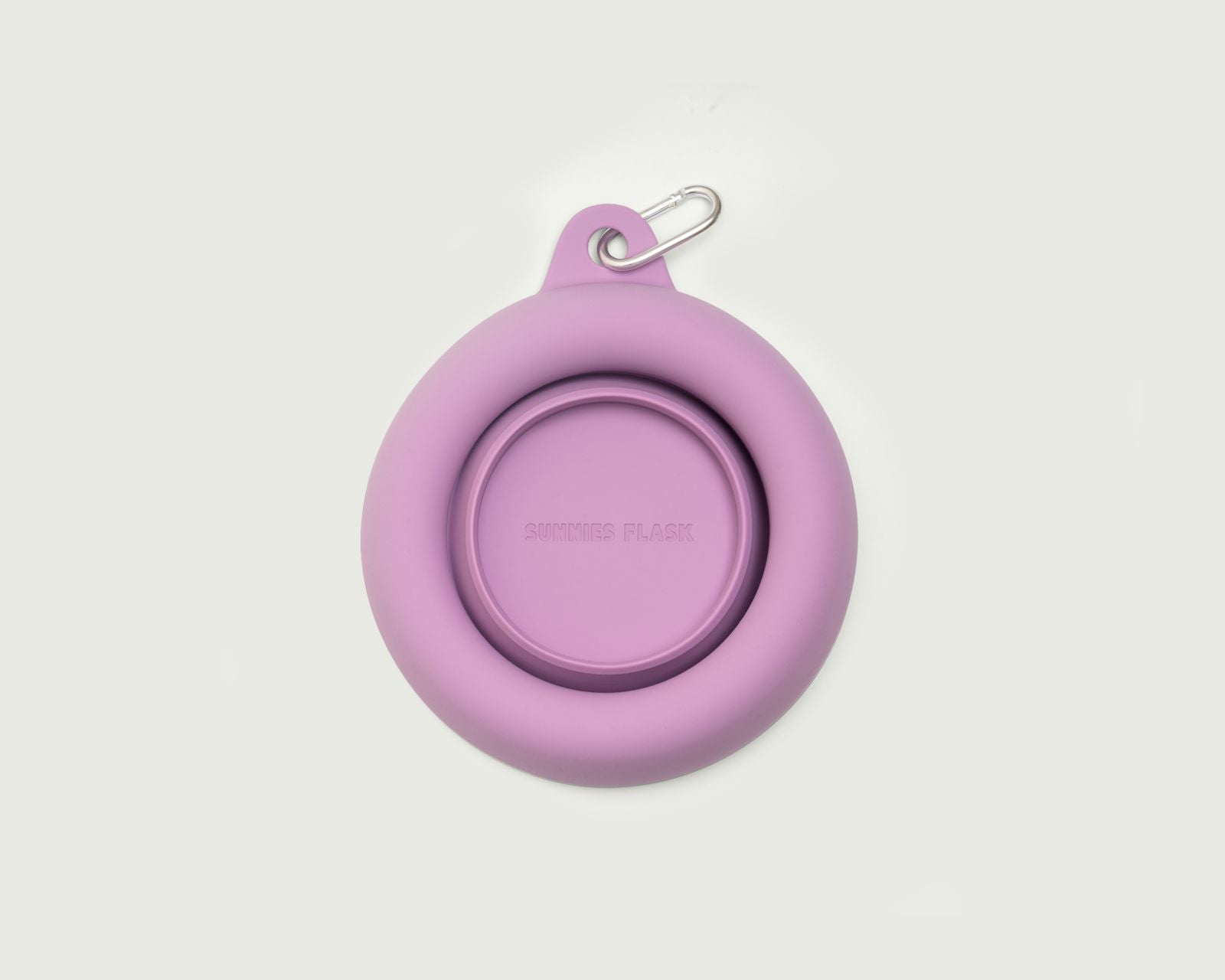 Purr::Pet Bowl  Purple  side