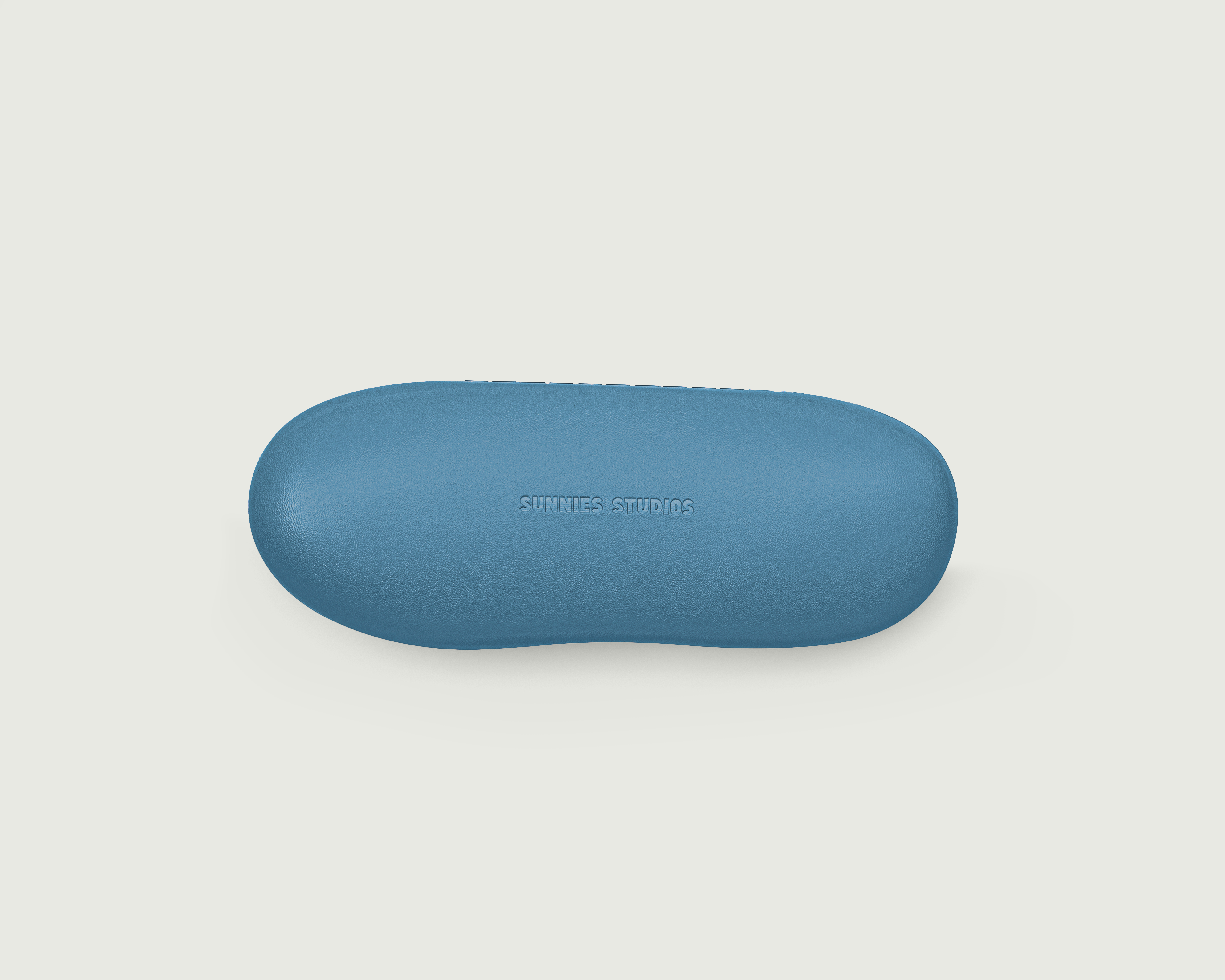 Bean Bag::Pebble Hard Case Eyewear case Blue  front