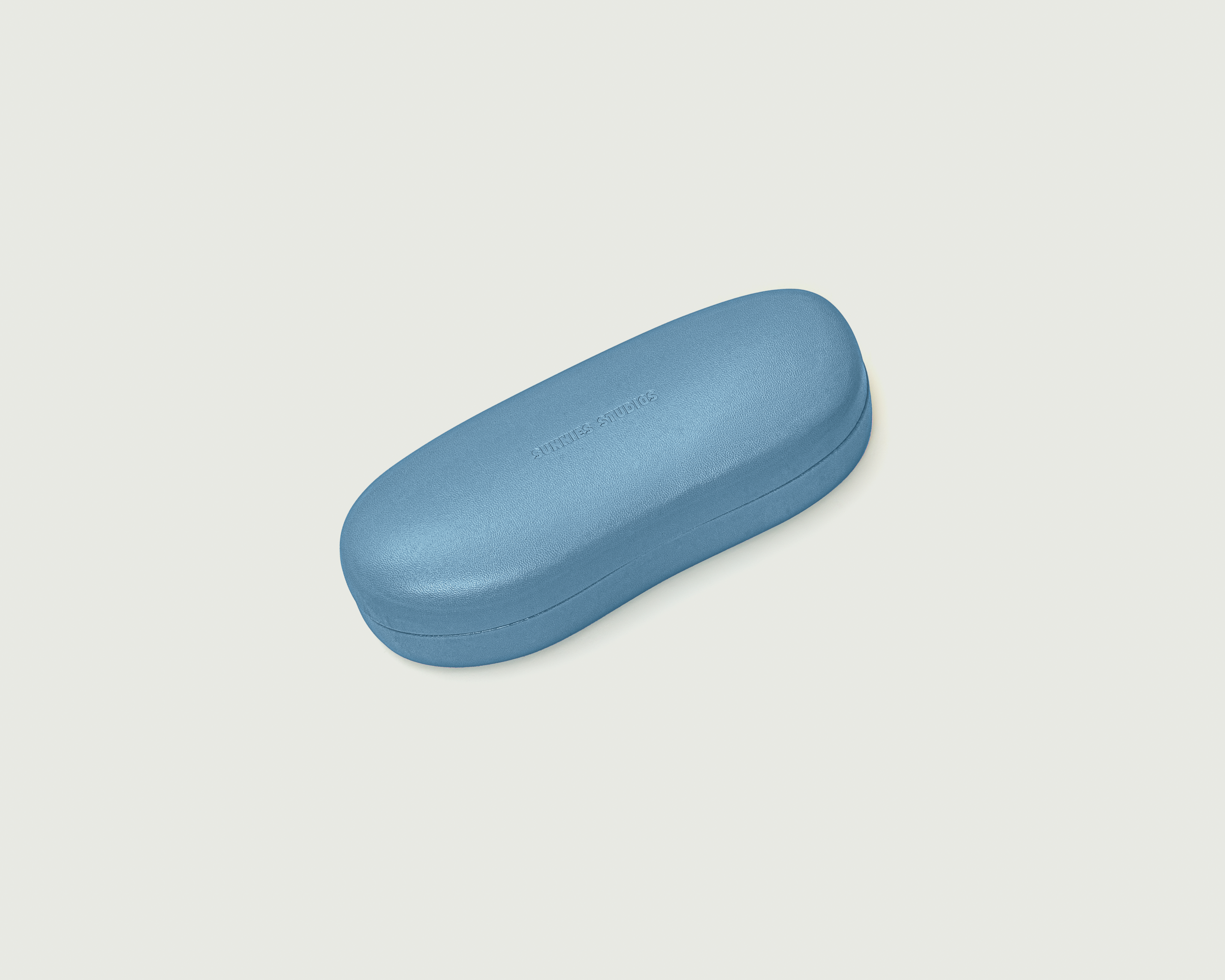 Bean Bag::Blobject Hardcase Eyewear case blue front diagonal