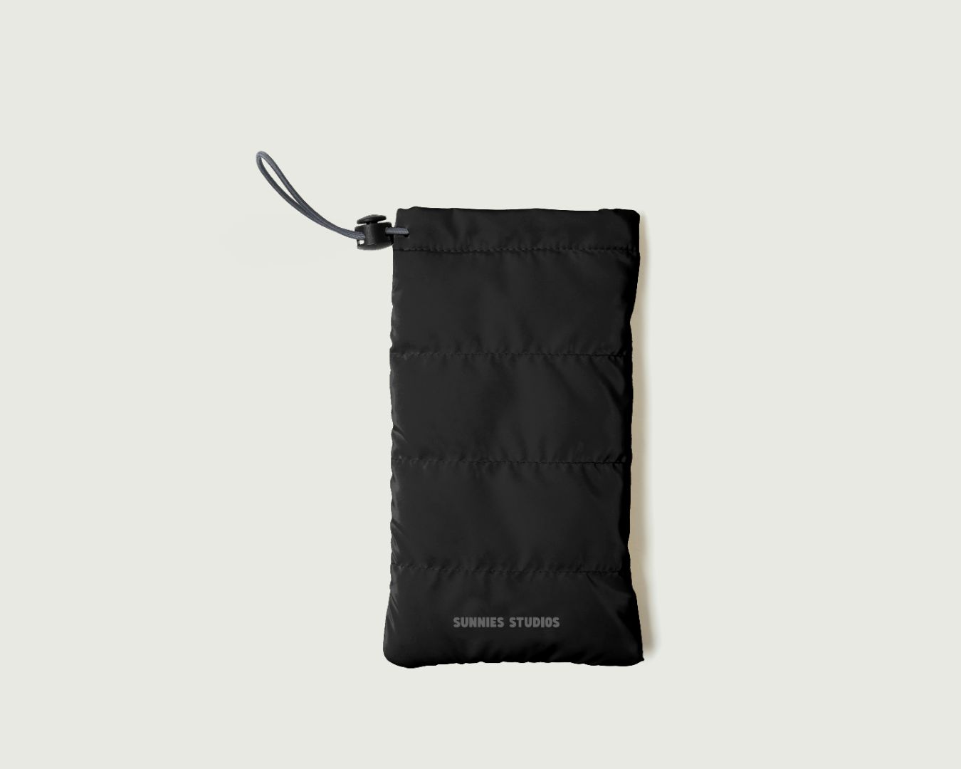 Charcoal::Puffy Sac  black  front