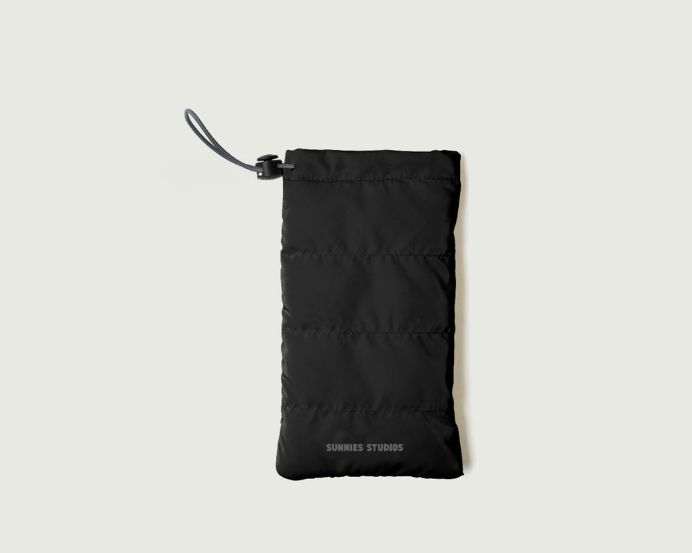 Charcoal::Puffy Sac  black  front