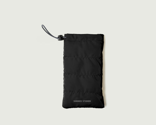 Charcoal::Puffy Sac  black  front